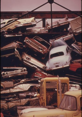 piled up cars are like advanced-stage lymphedema