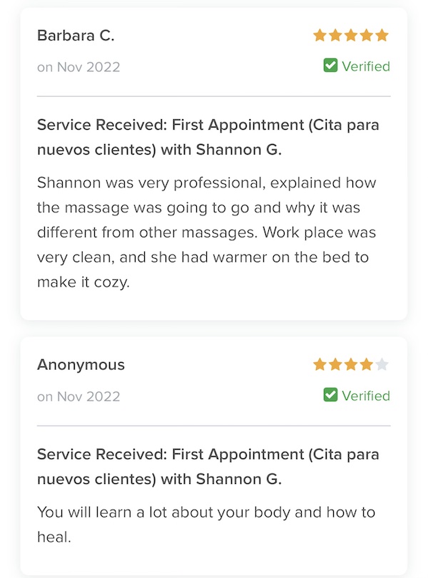 Reviews for Shannon Goins-Blair Pain & Swelling Solutions