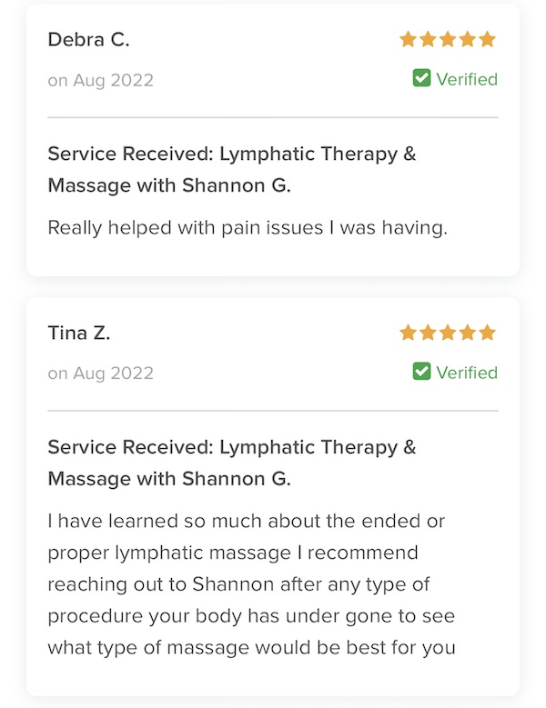 Reviews for Shannon Goins-Blair Pain & Swelling Solutions