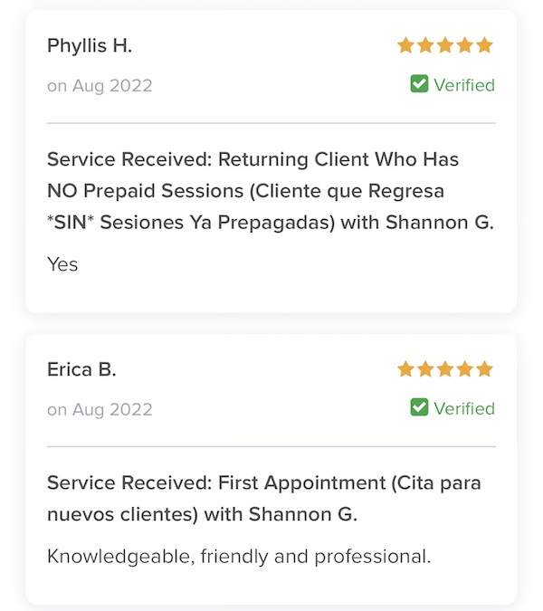 Reviews for Shannon Goins-Blair Pain & Swelling Solutions