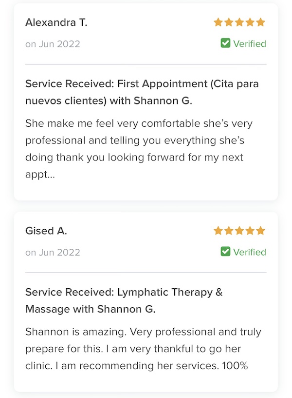 Reviews for Shannon Goins-Blair Pain & Swelling Solutions