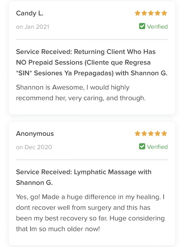 Certified Lymphedema Therapist MLD Manual Lymphatic Drainage Albuquerque review