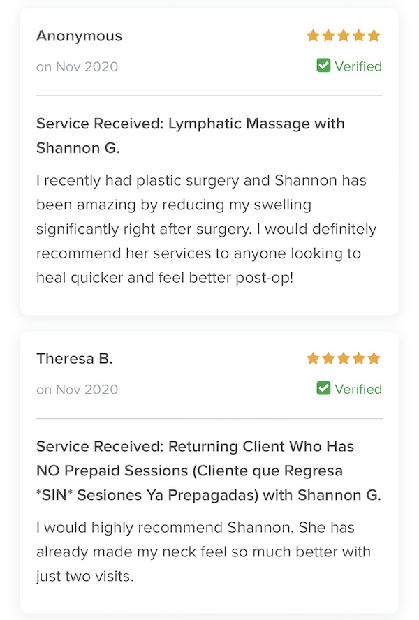 Certified Lymphedema Therapist MLD Manual Lymphatic Drainage Albuquerque review