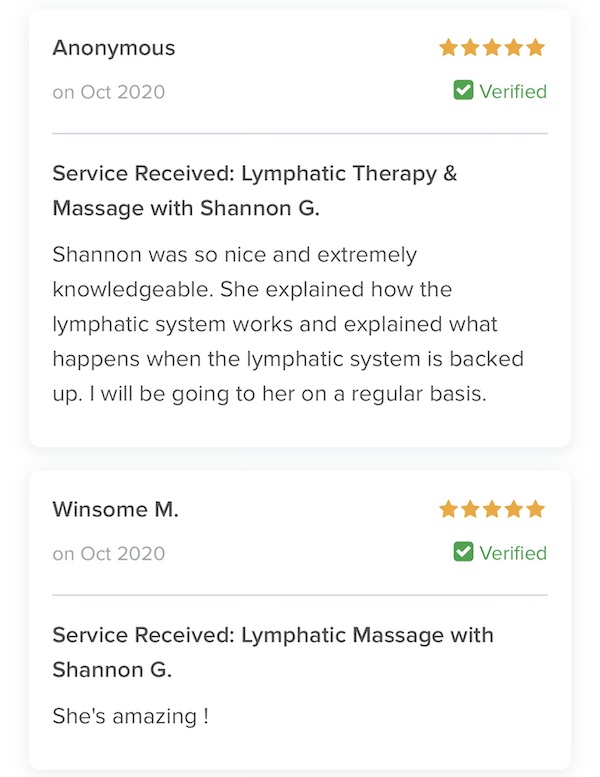 Certified Lymphedema Therapist MLD Manual Lymphatic Drainage Albuquerque review