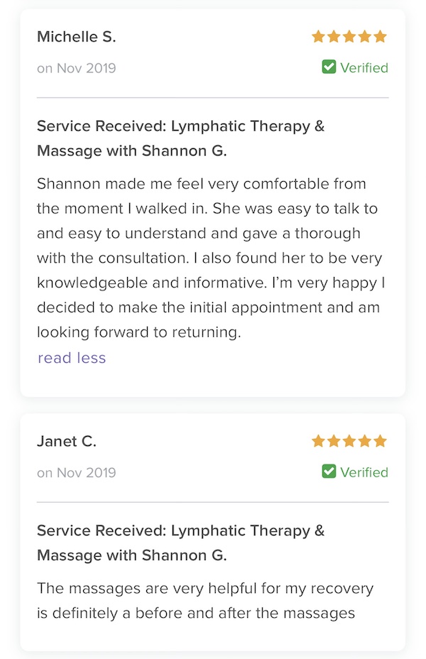 Certified Lymphatic Therapist MLD Manual Lymphatic Drainage lymphedema and lipedema treatment therapy Albuquerque review