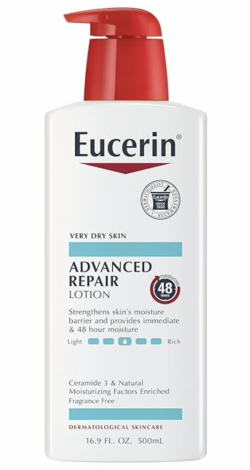 Eucerin advanced repair lotion for lymphedema and lipedema